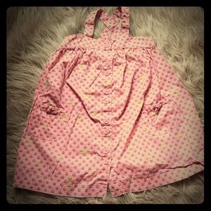 Cherokee Pink Summery Romper-Style Dress Size: 2T